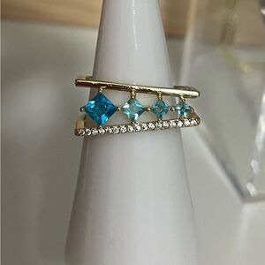 Blue Ring Size # 7